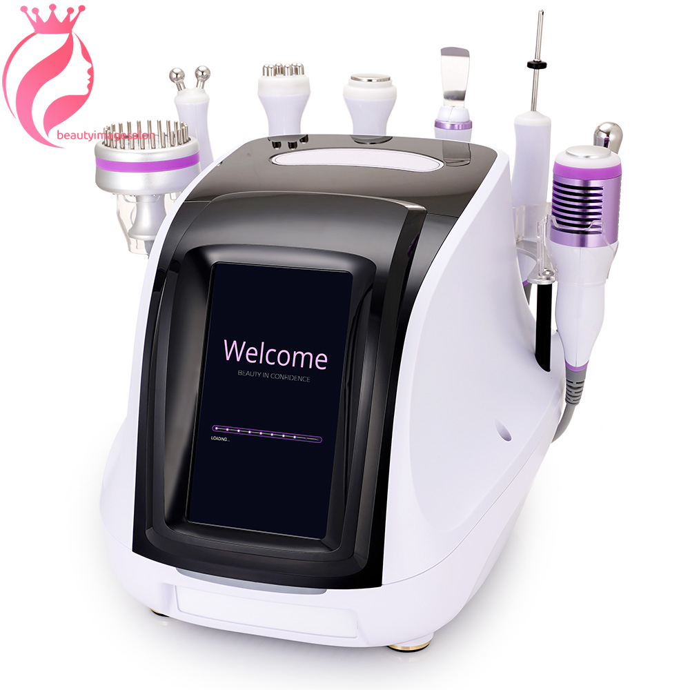 

8 In 1 Radio Frequency Microdermabrasion Facial Tighten RF Anti Acne Skin Care BIO & Photon Face Rejuvenation Machine