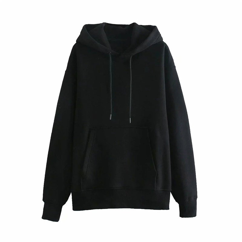 

Women Hoodie Sweatshirts Spring Autumn Fashion Variety Of Colors Oversize Ladies Pullovers Pocket Hooded Jacket 210520, Orange