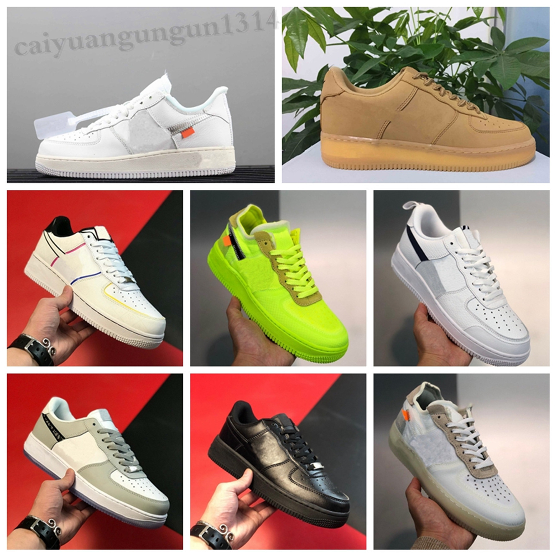 

Men Women Running Shoes des chaussures Classic High Low Triple White Black Outdoor Fashion Sports Trainers Sneakers m33
