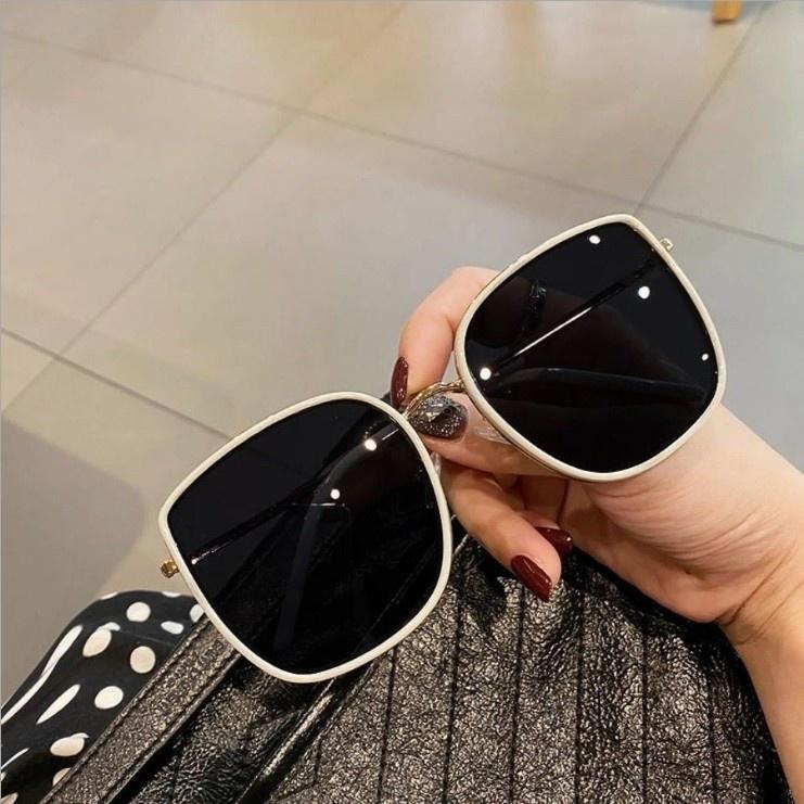 

Sunglasses 2021 Korean Net Red Ins Same Bibi Big Square Men's And Women's Glasses