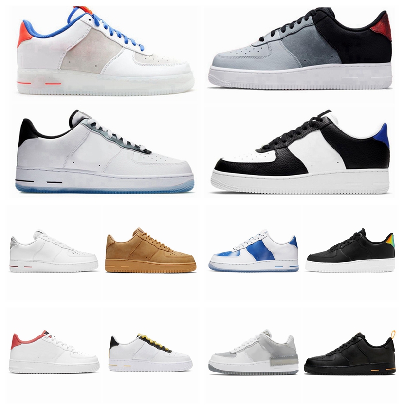 

Men'sWomen's Running Shoes 1 gray Thick bottom low-top gold skin spruce halo pure blue sunset Light ivory white aurora black outdoor training Men's Sports Shoelace, Shoe box
