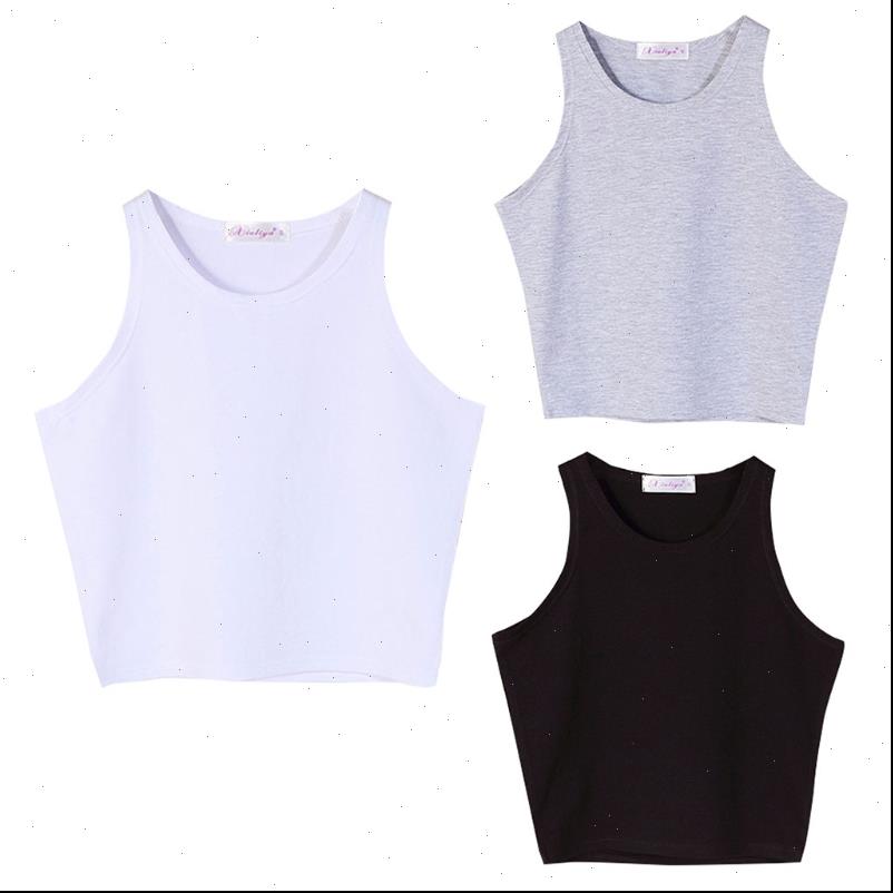 

Lingerie Womens Tank Women Casual Bandage Sleeveless Slim Short Tops Solid Bodycon Summer Blouse Drop Good Quality, White