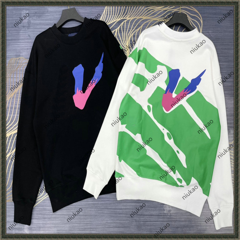 

Mens Hoodies Sweatshirt Luxurys Designers Hoodie Long Sleeve Top Clothing Womens Casual Hoodied Pullover Letters V Printing Fleece Jumper, Extra cost