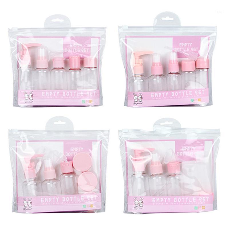 

Storage Bottles & Jars 8 Pieces Portable Empty Small Travelling Subpackage Refillable Bottle Set Skin Care Cosmetic Sprinkling Watering Spra