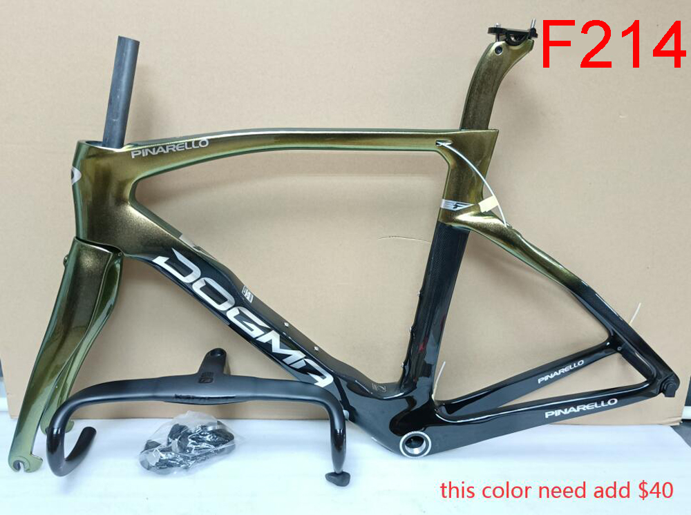 

Hot! 2022 New Model F Carbon Road Frame sliver black F14 10 colors Break Wind Road Bicycle Frameset:Carbon, Glossy