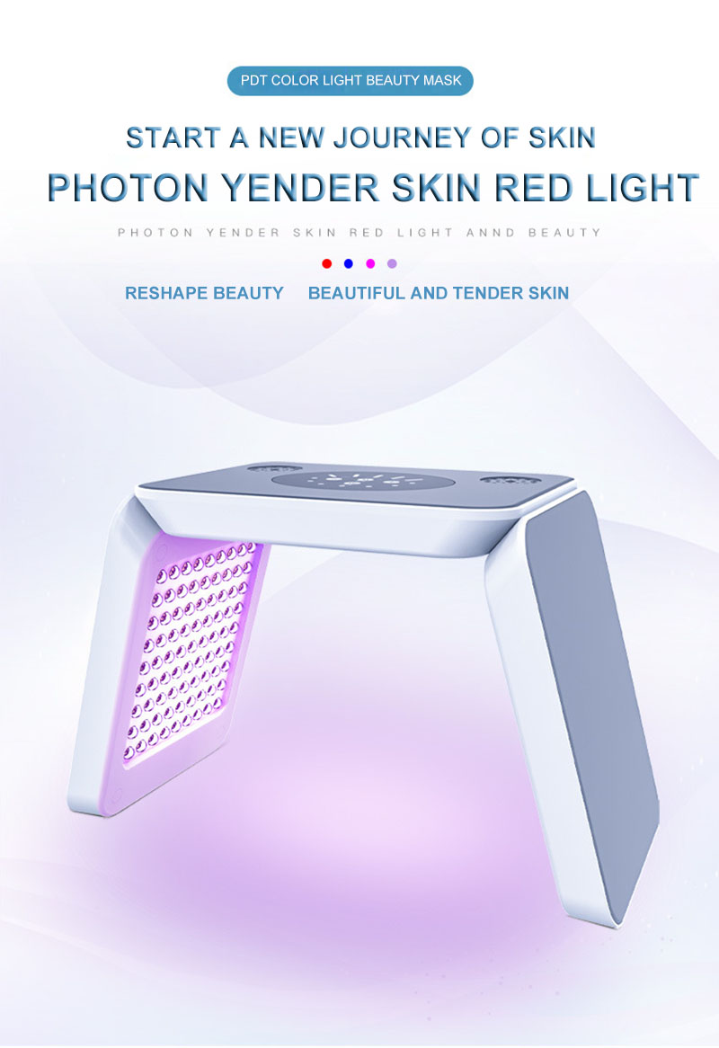 

7 Light LED Facial Mask PDT Lights Skin Therapy Beauty machine For Face Rejuvenation salon equipment DHL