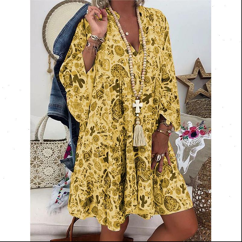 

summer women blouses printed button detail blouse casual v neck long sleeve tunic 5xl plus size loose womens and, White