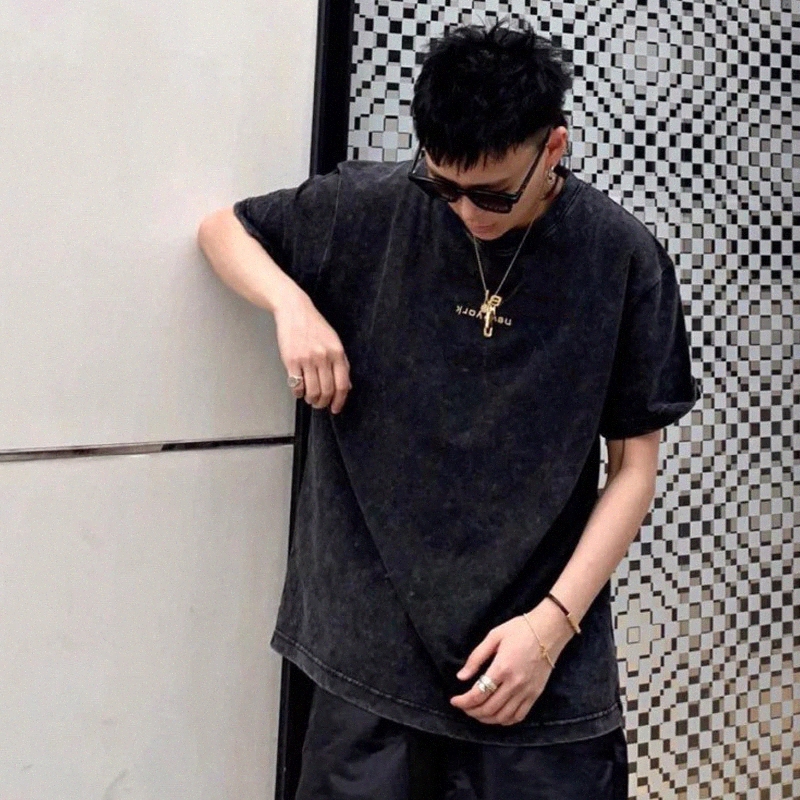 

High Quality Box Summer Fashion Matcha Green Peach Pink T-shirt Top Men Women Sport Cotton T Shirt Casual Tee G0rF#, I need see other product