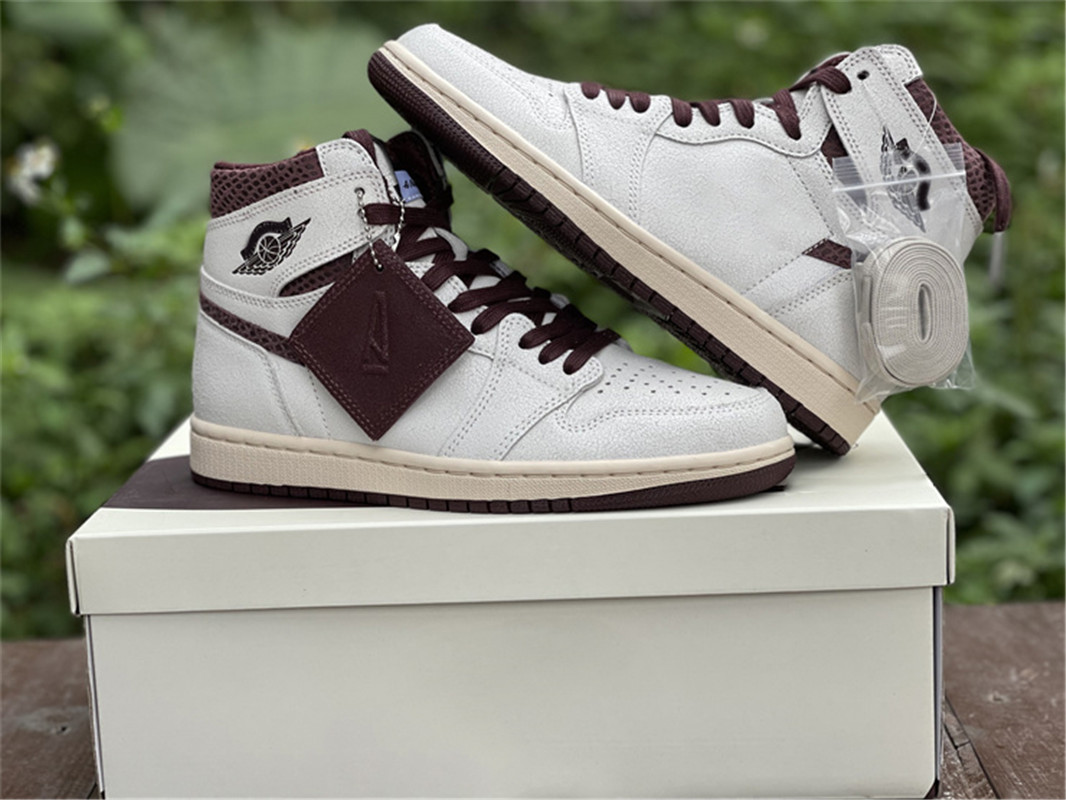 

Authentic 1 High OG A Ma Maniere Outdoor Shoes Men Sail Burgundy Crush 3S Mocha White Medium Grey Violet Ore DO7097-100 Sports Sneakers With Box, Dark marina blue