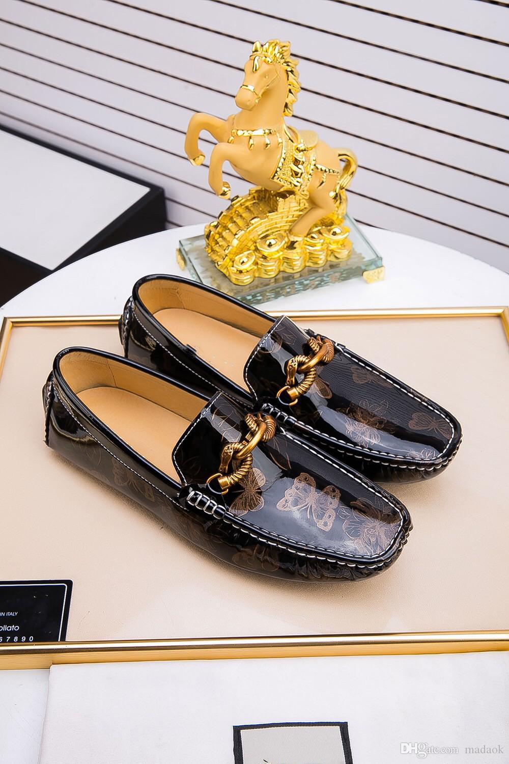 

C2 Business Formal SHOES 100% Cow LEATHER Casual SHOES LUXURY Winter MEN LOAFERS Slip on FASHION Moccasins Outdoor Tooling SHOES SIZE 46 22, #02