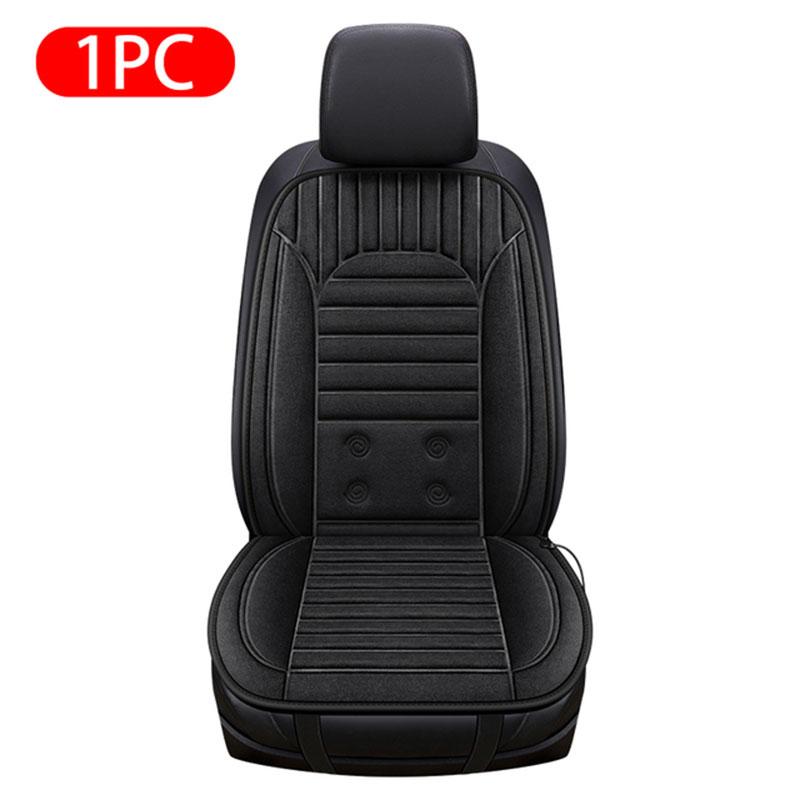 

Seat Cushions Heating Car Cover Plush 2-Level Heated Cushion Auto Chair Lumbar Bottom Heater Universal For 95% Vehicles 12V