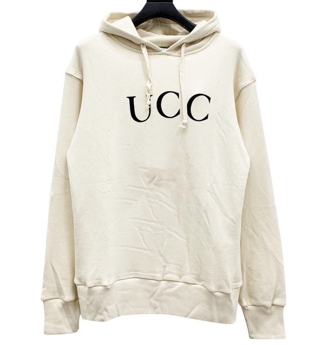 

2020AW Made in Italy Logo Printing Fashion Geometric Letter Hoodies Sweatshirt Men Women Street Pullover Hooded Sweatshirt, Beige