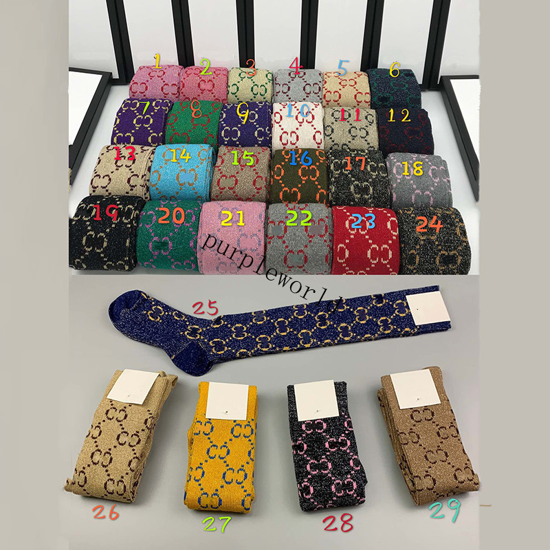 

Christmas Day Gift Socks 29 Colors Elastic Women Candy Sock Indoor Outdoor Breathable Long Stockings Soft Cotton Hosiery, As pic