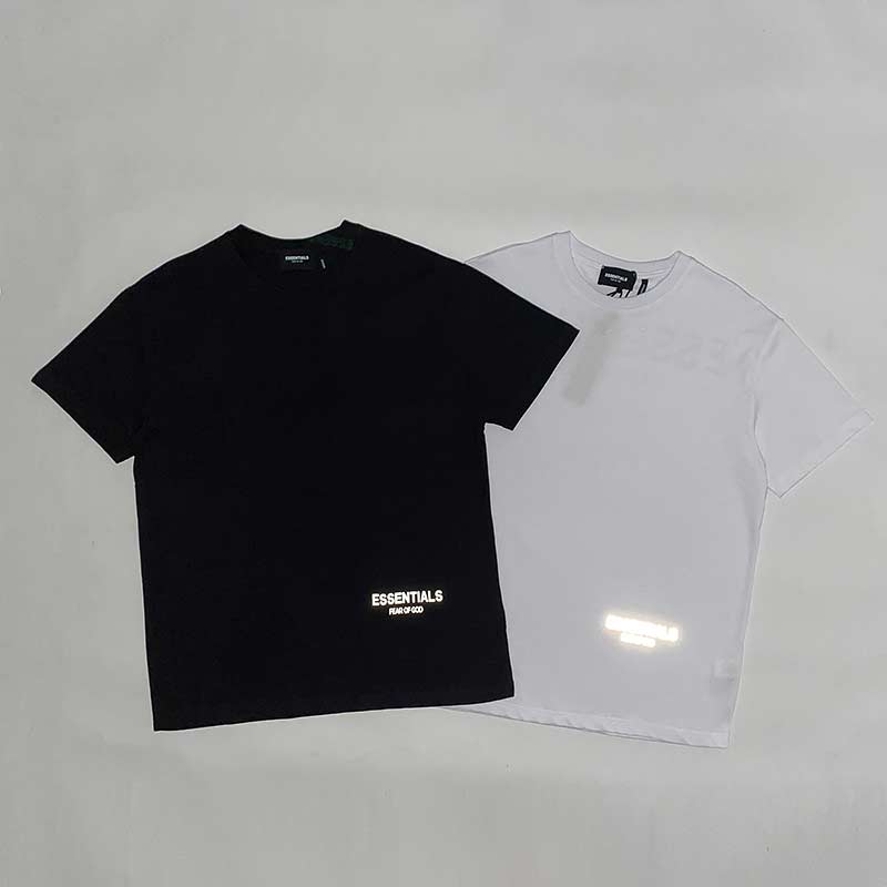 

2021 Mens Stylist Friends Men Women High Quality Black White Orange essentials T Shirt designer clothes s-xl E01, White;black