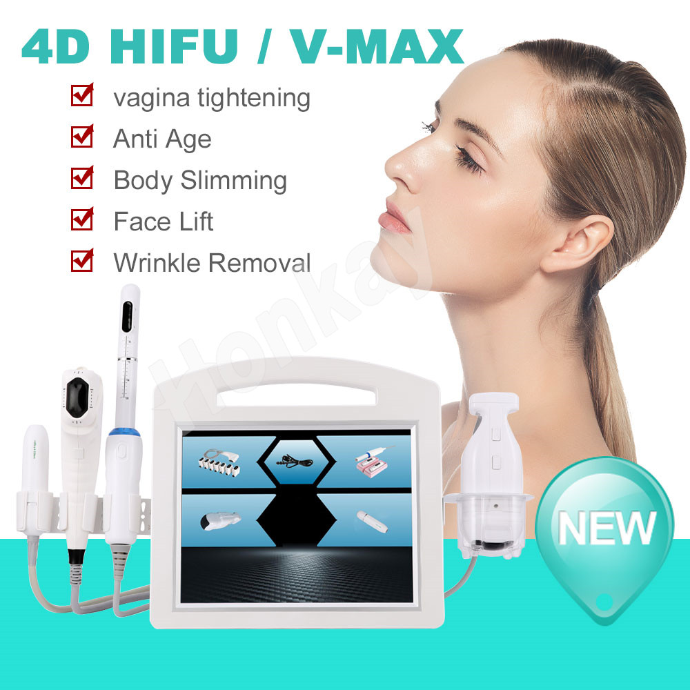 Portable Clinic use 5 in 1 4D Hifus 12 Lines facial wrinkle remover body slimming HIFU machine-image-699607380
