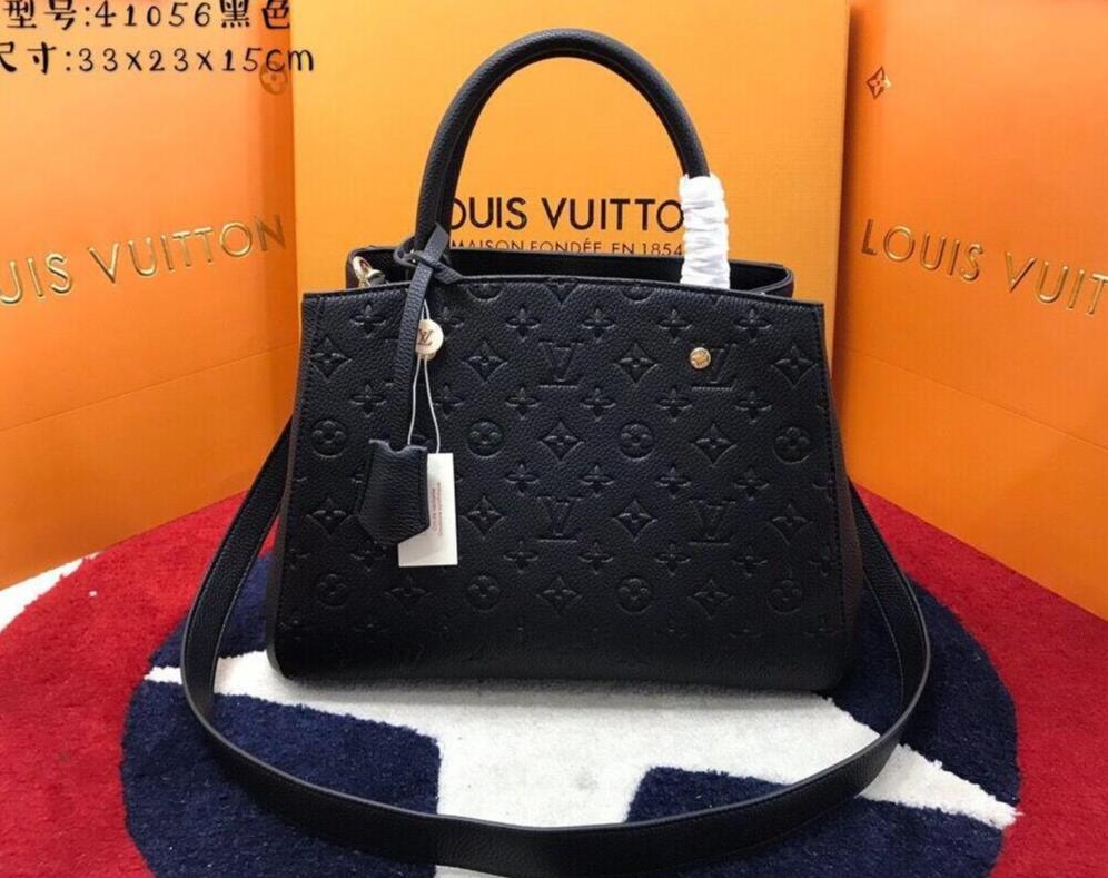 

2021 LV LOUIS VITTON Designer Satchel Messenger Handbag Leather Handles with Shoulder Strap Crossbody Bag, Red;black