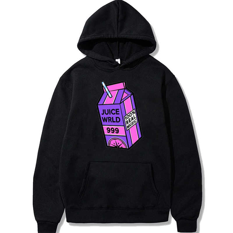 Men's Hoodies Sweatshirts Kawaii JUICE Wrld Hoodies Thread Sweatshirt Juice Wrld Print Trap Rap Rainbow Fault Juice World Oversized Women Z2-image-889511751