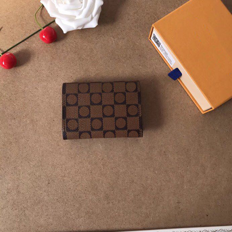 

Luxury Designer exclusive wallet gift for men and women C35, Red;black