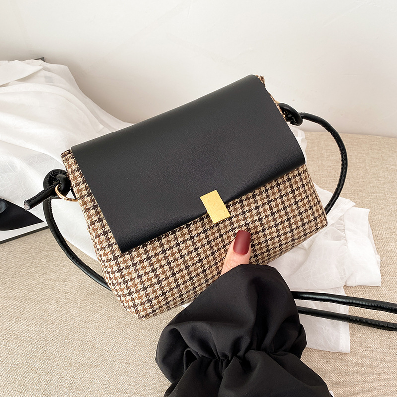 

2021 Women's fashion shoulder bag vintage style handbag high quality pu leather crossbody bags, Brown