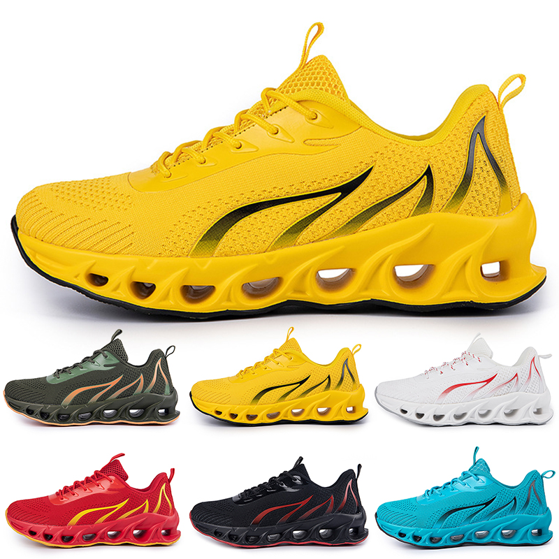 

high quality Non-Brand Running Shoes men trainers white black yellow gold navys bred green mens sports sneakers walking jogging outdoor, #1