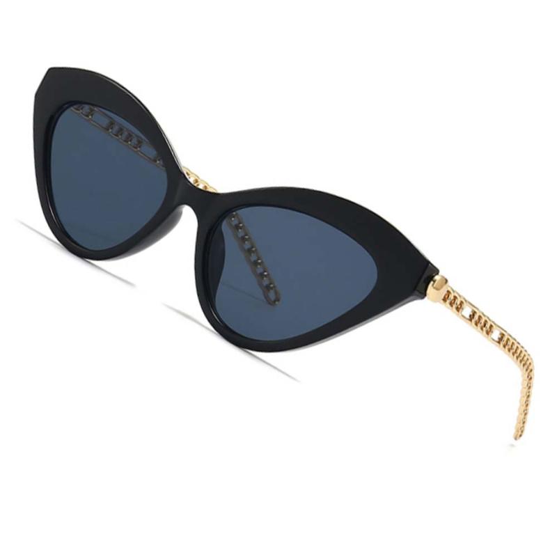 

Sunglasses 80730 Brand Fashion Cat Eye UV400 Women's Sunshade Retro Glasses Frame