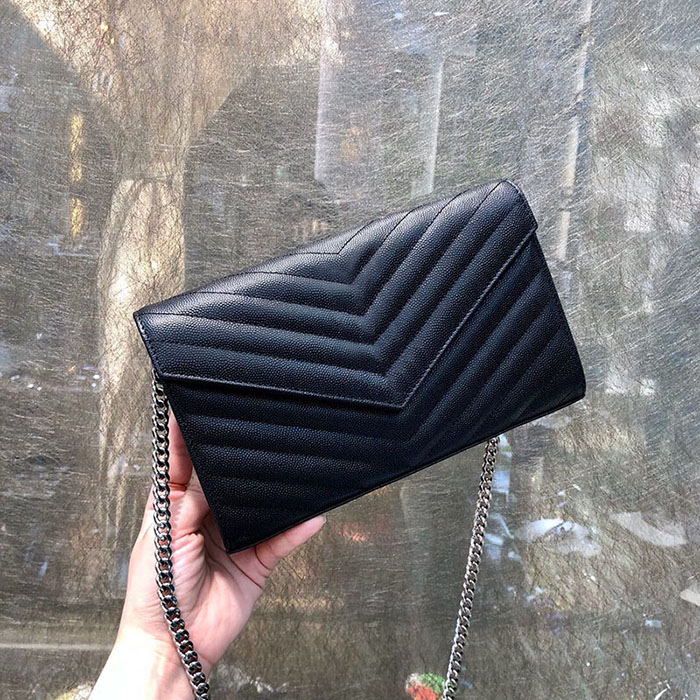 

Classic Fashion Lady Chain V pattern Shoulder Bags Genuine Leather High Quality Women Messenger Bag Handbag Purse