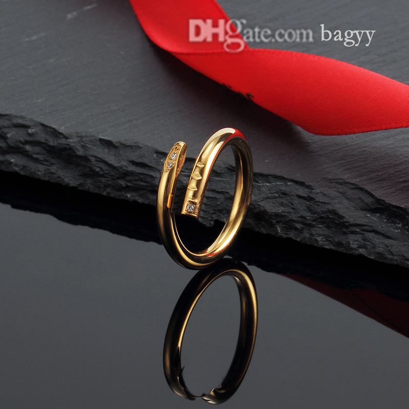 

with box designer men women diamond Ring love ring carti Jewelry Pendant Screw Party Wedding Couple Gift Fashion Luxury gh