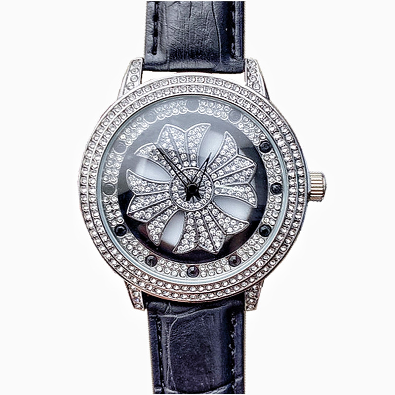 

Women's watch high quality Hong Kong fashion brand diamond watchs luxury designer cocktail party dinner necessary for high-end occasion, Slivery;brown
