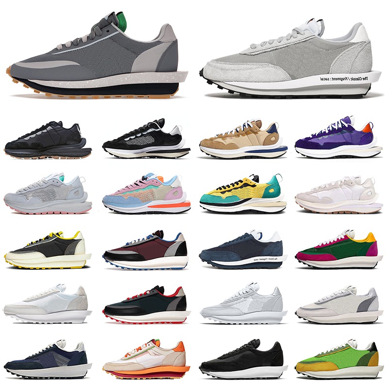 

Waffle VaporWaffle Pegasus Running Shoes Mens Womens Fragment Undercover Kiss of Death Nylon White Black Sail Gum Chunky Cool Grey LDV Trainers Men Sports Sneakers, A1 fragment x wolf grey 36-45