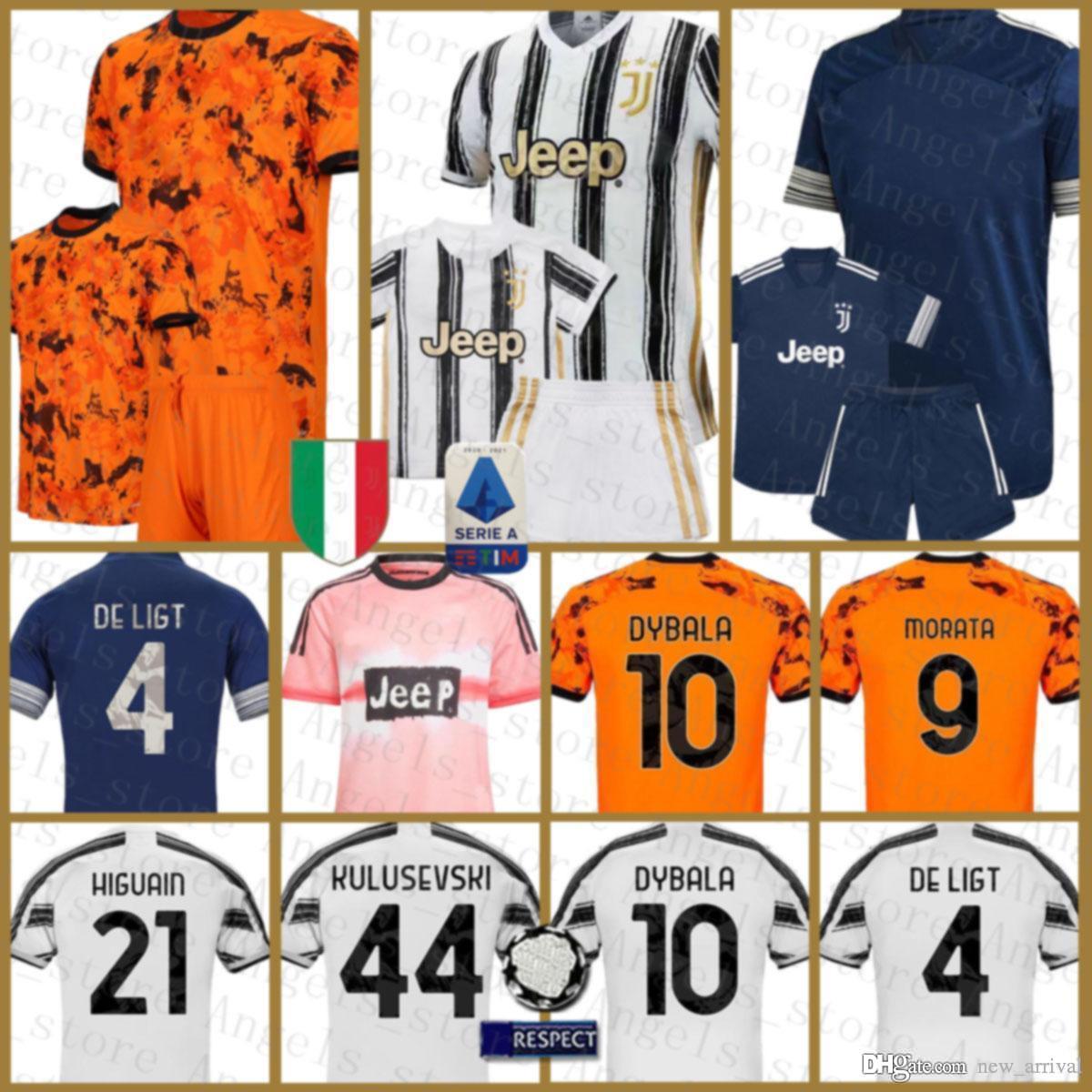 

Juventus Soccer Jersey RONALDO Football Shirt DYBALA maillot de foot DE LIGT Men's POGBA Kids Kits HIGUAIN CHIELLINI BONUCCI HIGUAIN, Black;yellow