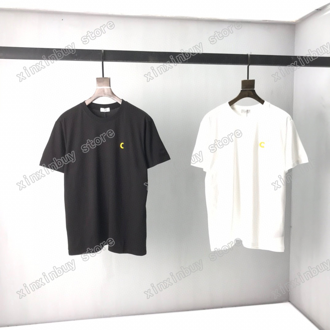 

21SS French spring and summer latest street fashion high-quality classic style T-shirt Korean joint men's designer minimalist fashion luxury exclusive men's T-shirt, White