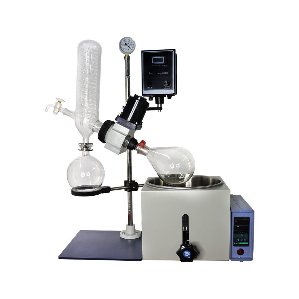 ZOIBKD Lab Supplies 1L Rotary Evaporator Rotovap Evaporation Apparatus for Efficient Removal of Solvents 110V/220V-image-422855779