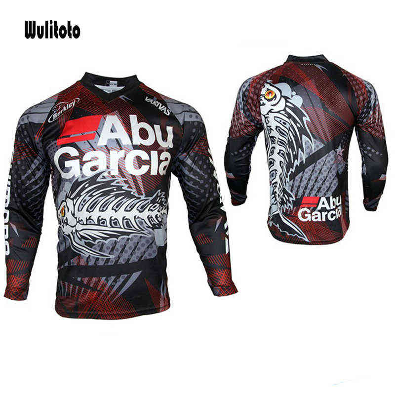 

Summer long-sleeved fishing shirt, breathable and quick-drying outdoor men's fishing clothes H1204, Black