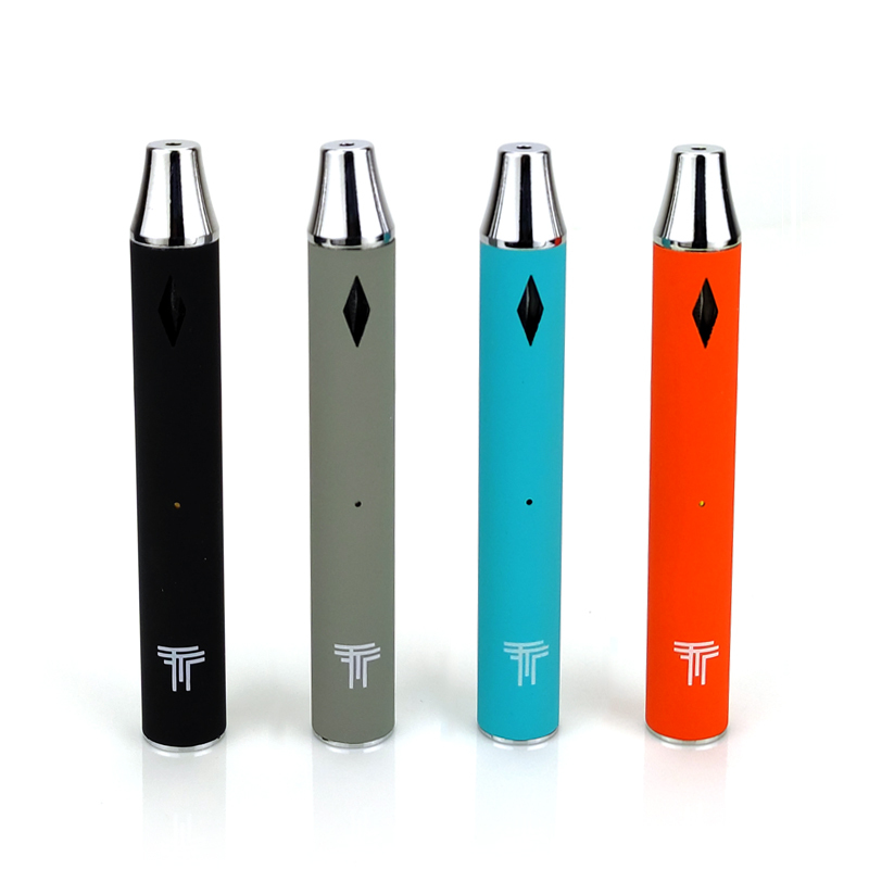 

Moq.2pcs Disposable Vape Pen Cigarette 650mAh Rechargeable Battery 0.8ml Ceramic Coil Pod For Thick Oil