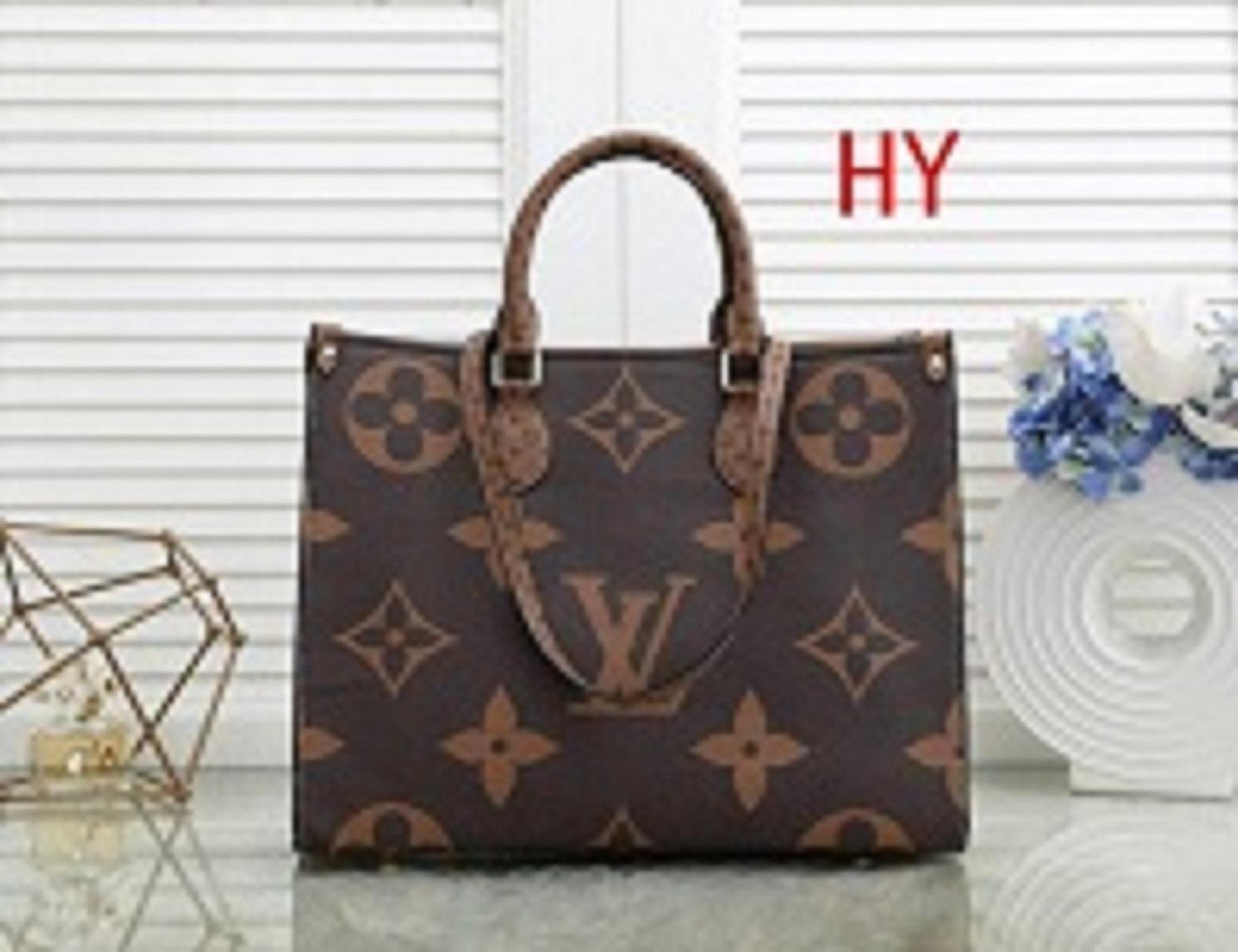 

2021 Fashion Women Shoulder Purse Hand&#66ags Luxurys Designer Messenger Wall&#69t Tote Bag YSL LV LOUIS BAG VITTON 25019, Red;black