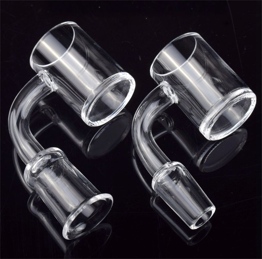 

10mm 14mm 18mm Quartz Nail Accessories 25mm XL Banger Domeless Nails 45 90 Degree For Glass Water Bongs Dab Rigs
