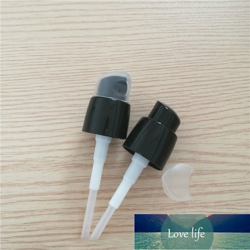 

bottle 18MM 18/410 white/black lotion/emulsion/serum press pump for 5ml/10ml/15ml/20ml/30ml/50ml/100ml essential oil glass