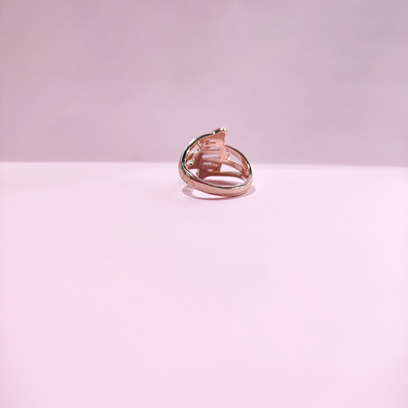 

Cluster Rings Fashion All-Match Heart-Shaped Ring Couples Ring