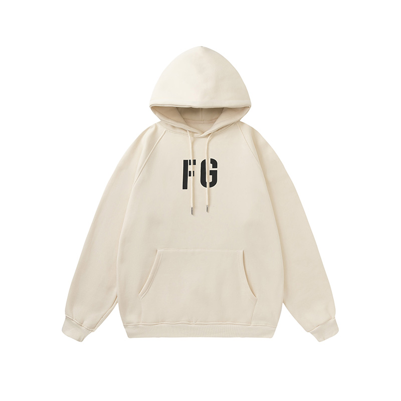 

fog Mens essentials hoodies essential women Sweatshirts fear men off Hoodie of Sweatshirt god FG logo letter printing Hooded buttons Flockin, Black