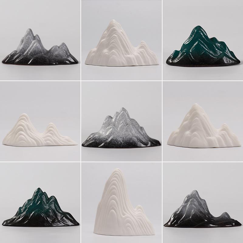 

Decorations Creative Aquarium Rockery Decorative Ornaments Micro Landscape Water Dry Space Ceramic Chinese Decoration