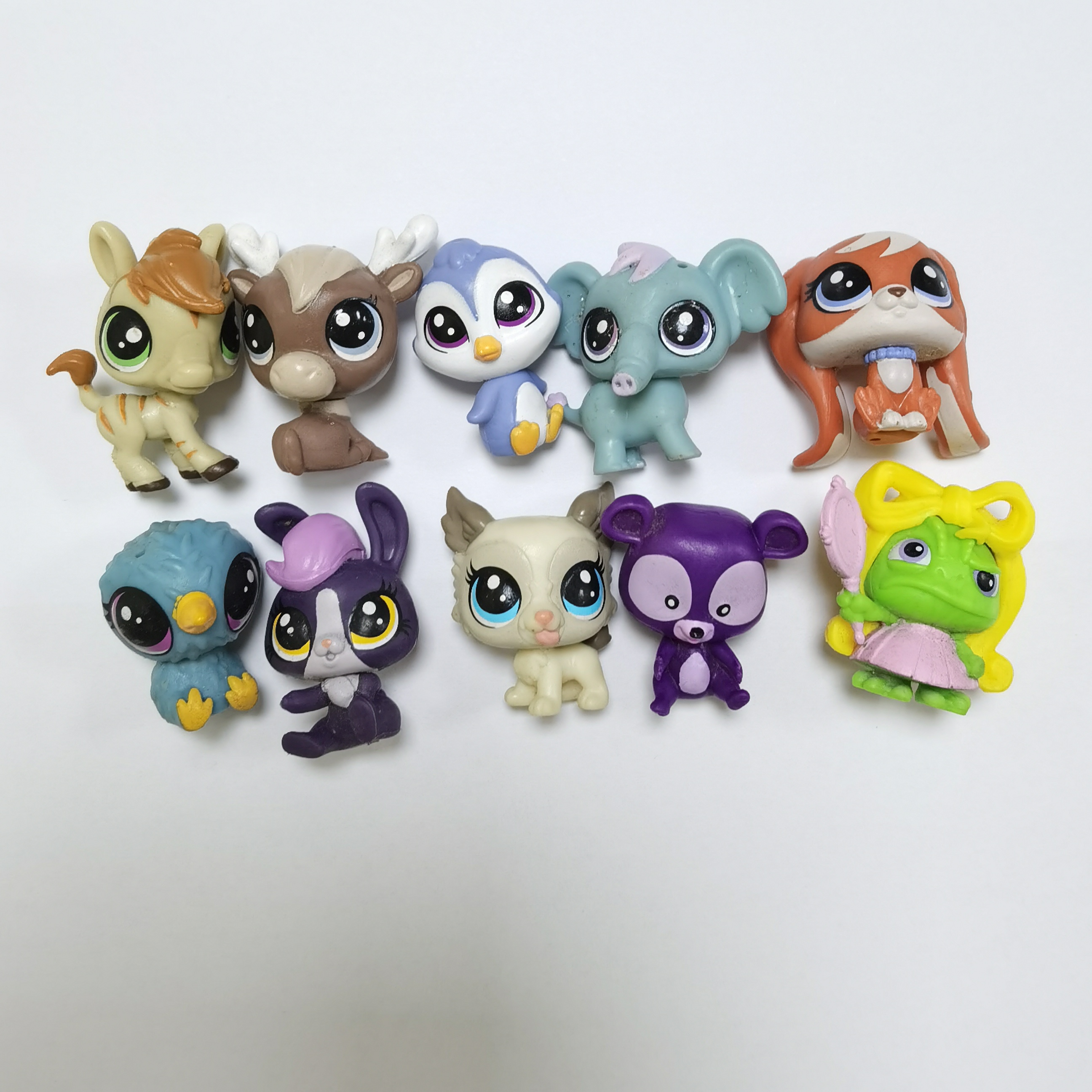 

10cs/set 3cm Loose Old Shop Action Figures Cat Puppy Kitten Figure Mini Toy Classic Little Pet Toys, Customize