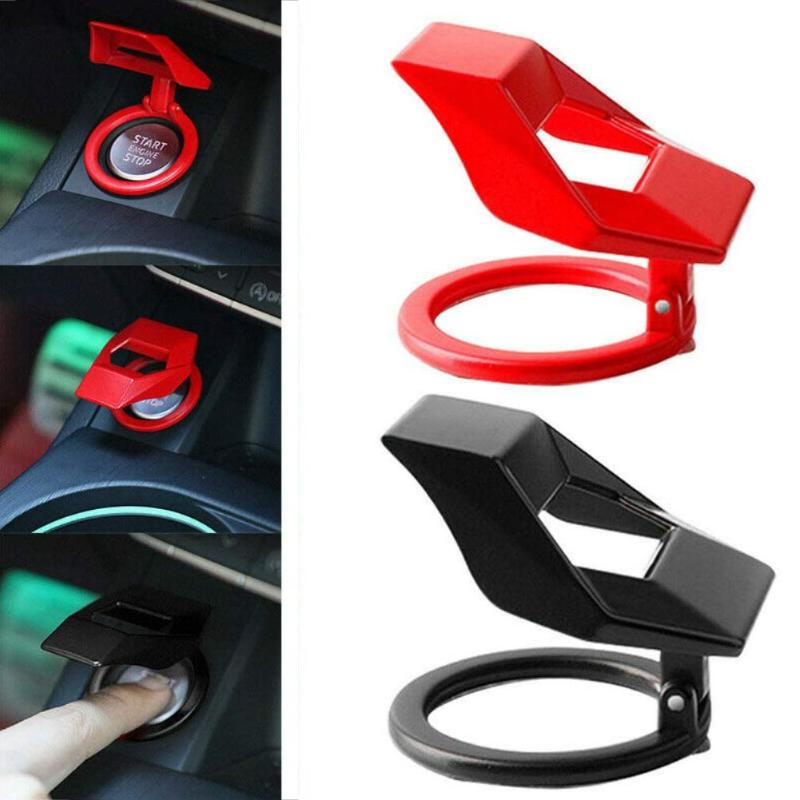 

Car Engine Start Stop Push Button Universal Switch Cover Ignition Protection Modified Decorative Ring Trim For BENZ