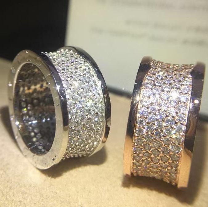 

love series vintage retro advanced Rings With Side Stones manufacturers wholesaler official reproductions high quality AAAAA fashion classic style Jewelry