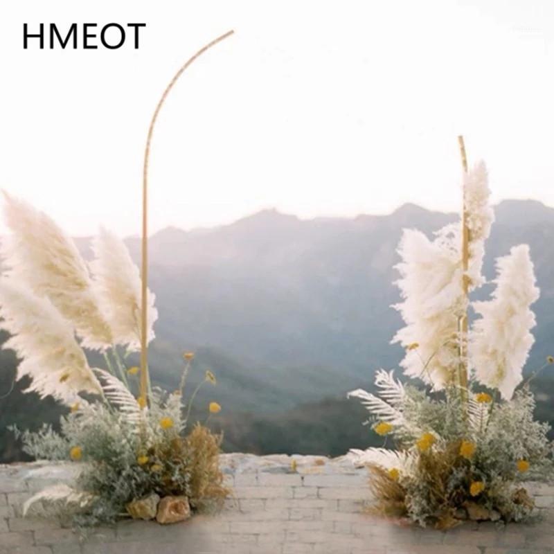 

Party Decoration Metal Iron Gold Wedding Arch Beckoning Flower Stand Stage Backdrop Display White Shelf Event Welcome Decor