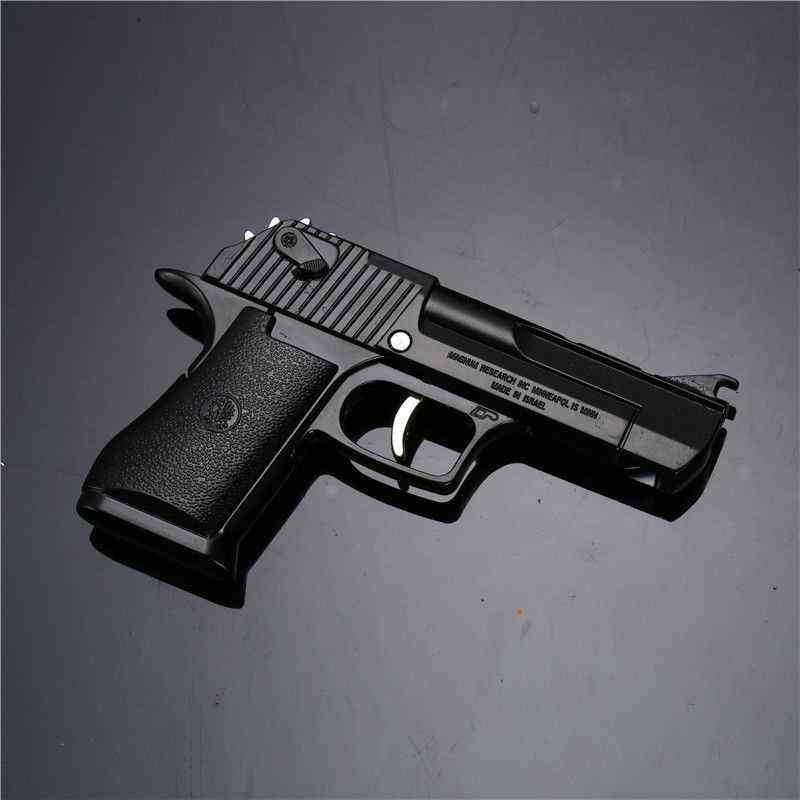 

rubber band gun catapult metal alloy continuous firing power super large foldable children's toy pistol net red