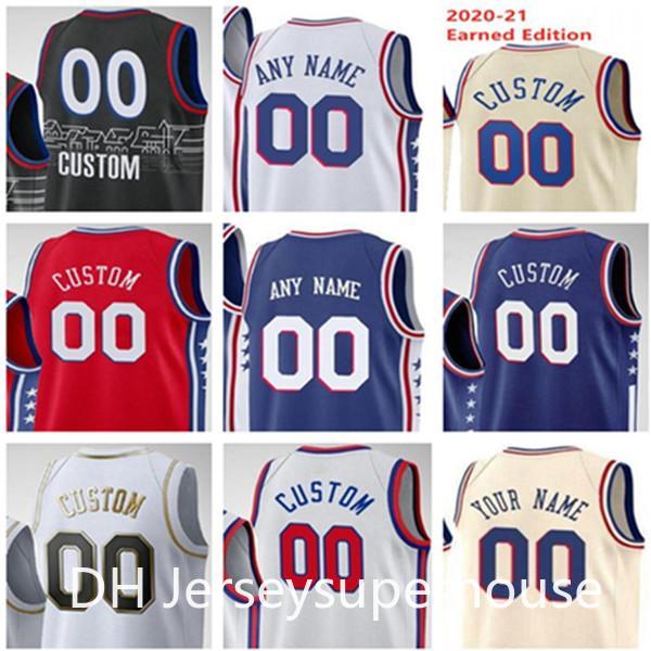 

2021 Earned Printed Jersey Seth 31 Curry Danny 14 Green Terrance 23 Ferguson Tyrese 0 Maxey Matisse 22 Thybulle Mike 1 Scott Furkan Korkmaz, Black