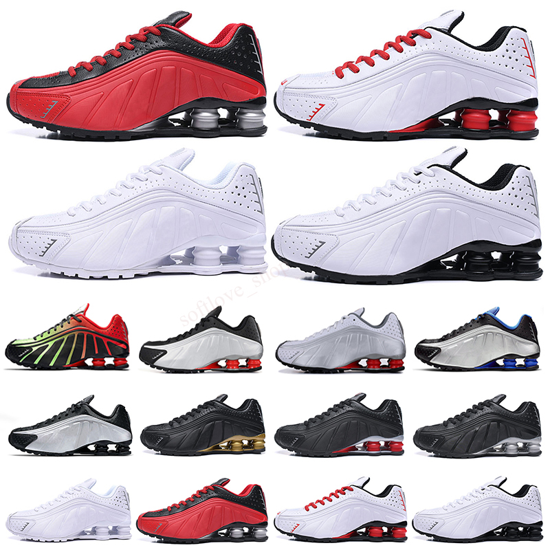 

2021 Sho R4 TL Mens Shoes NEYMAR OG Red Racer Blue Metallic Silver Golden trainers fashion sports sneakers Chaussures, Color 9