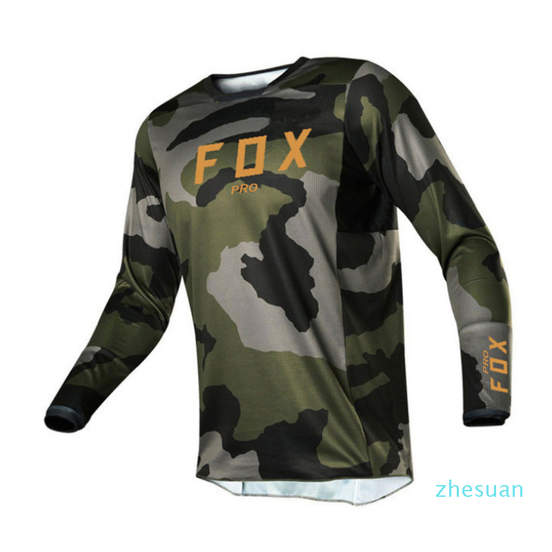 

Long-sleeved short-sleeved bicycle top motorcycle mountain bike downhill cycling jersey men, #04