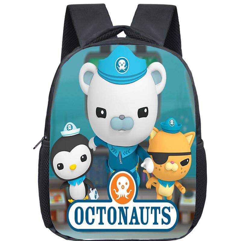 

Backpack Children's The Octonauts Kids Cartoon Kindergarten Schoolbag Boys Girls Back To School Bookbag Preschool Bags Mochila