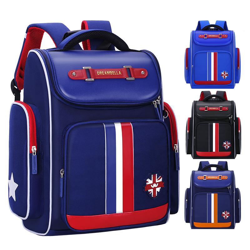 

School Bags Waterproof Lightweight Reflective Backpacks Bag Book Kindergarten Backpack For Kids Boys Children Primary Schoolbag